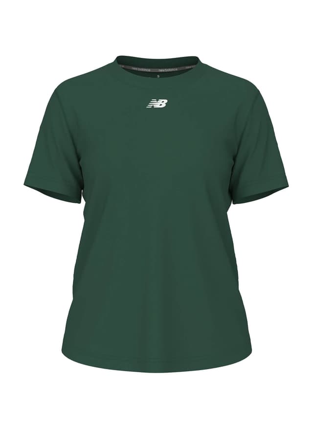 New Balance Women's Activate Tech T-Shirt - Green LG