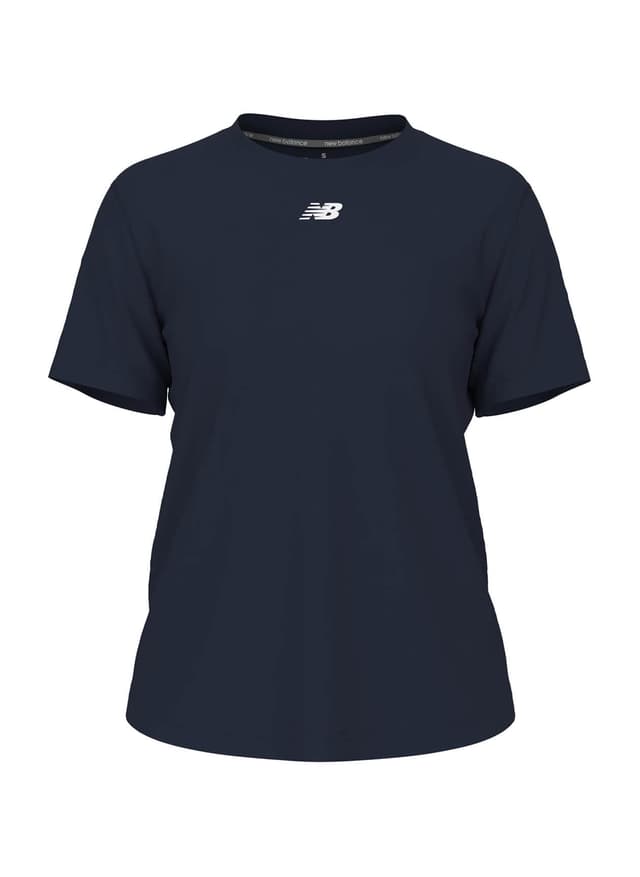 New Balance Women's Activate Tech T-Shirt - Navy LG