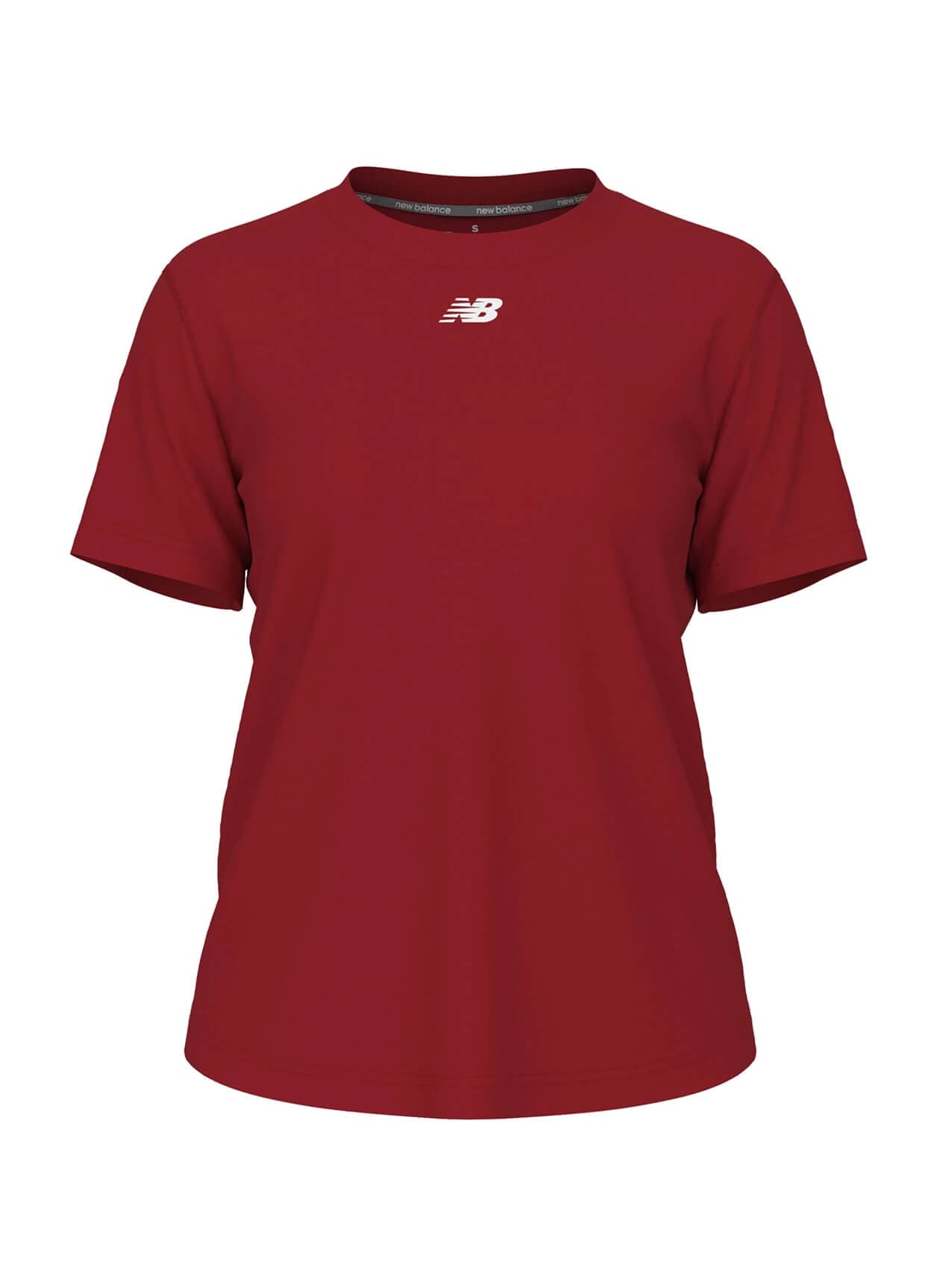 New Balance Women's Activate Tech T-Shirt - Team Red (TRE) LG