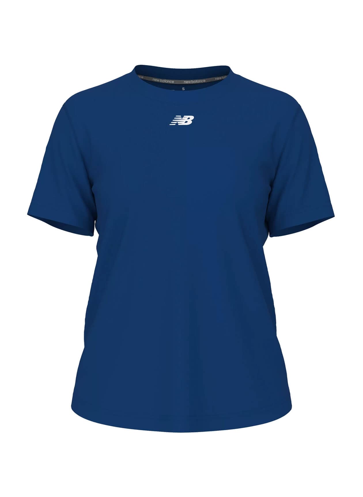 New Balance Women's Activate Tech T-Shirt - Blue LG