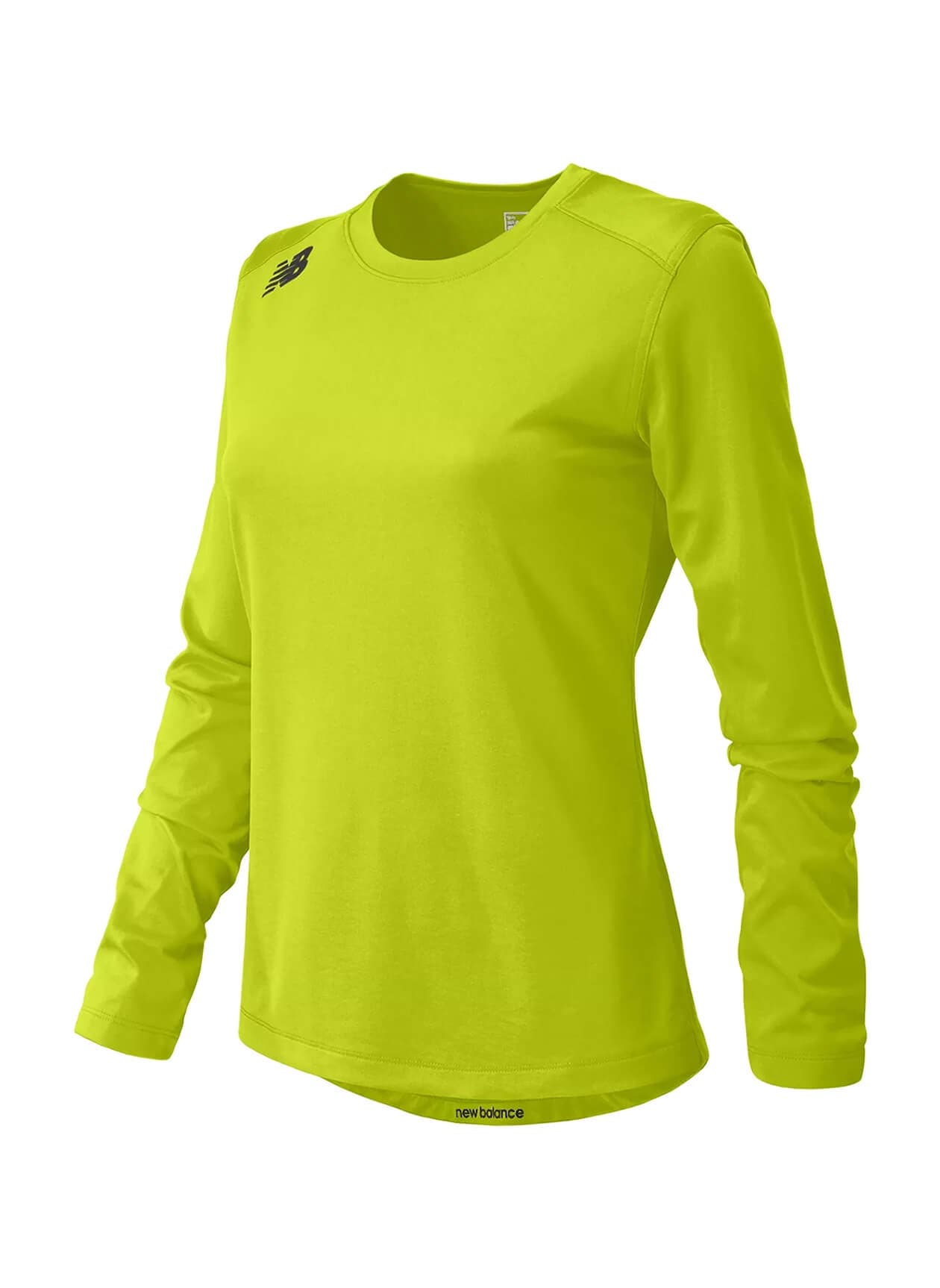 New Balance Women's Activate Long Sleeve Tech T-Shirt - Yellow LG