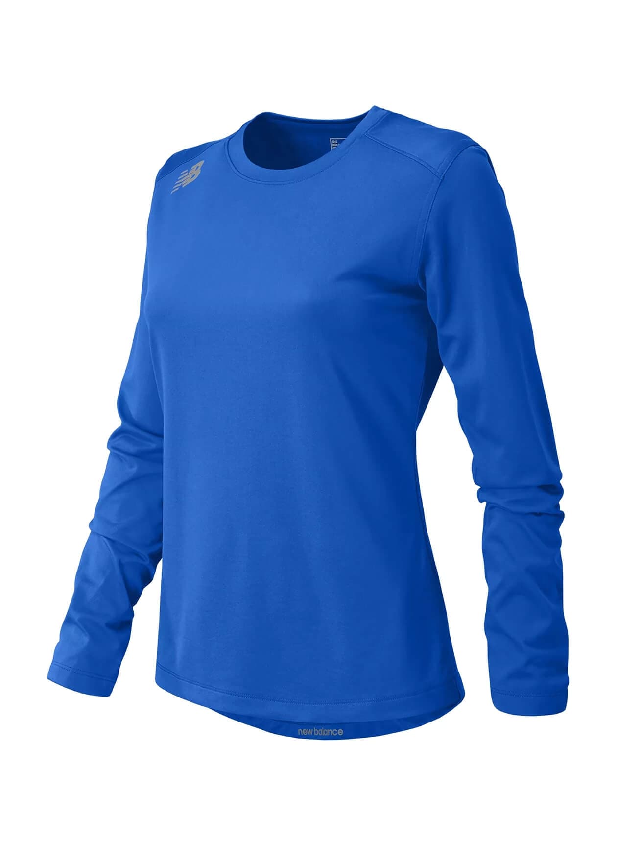 New Balance Women's Activate Long Sleeve Tech T-Shirt - Blue LG