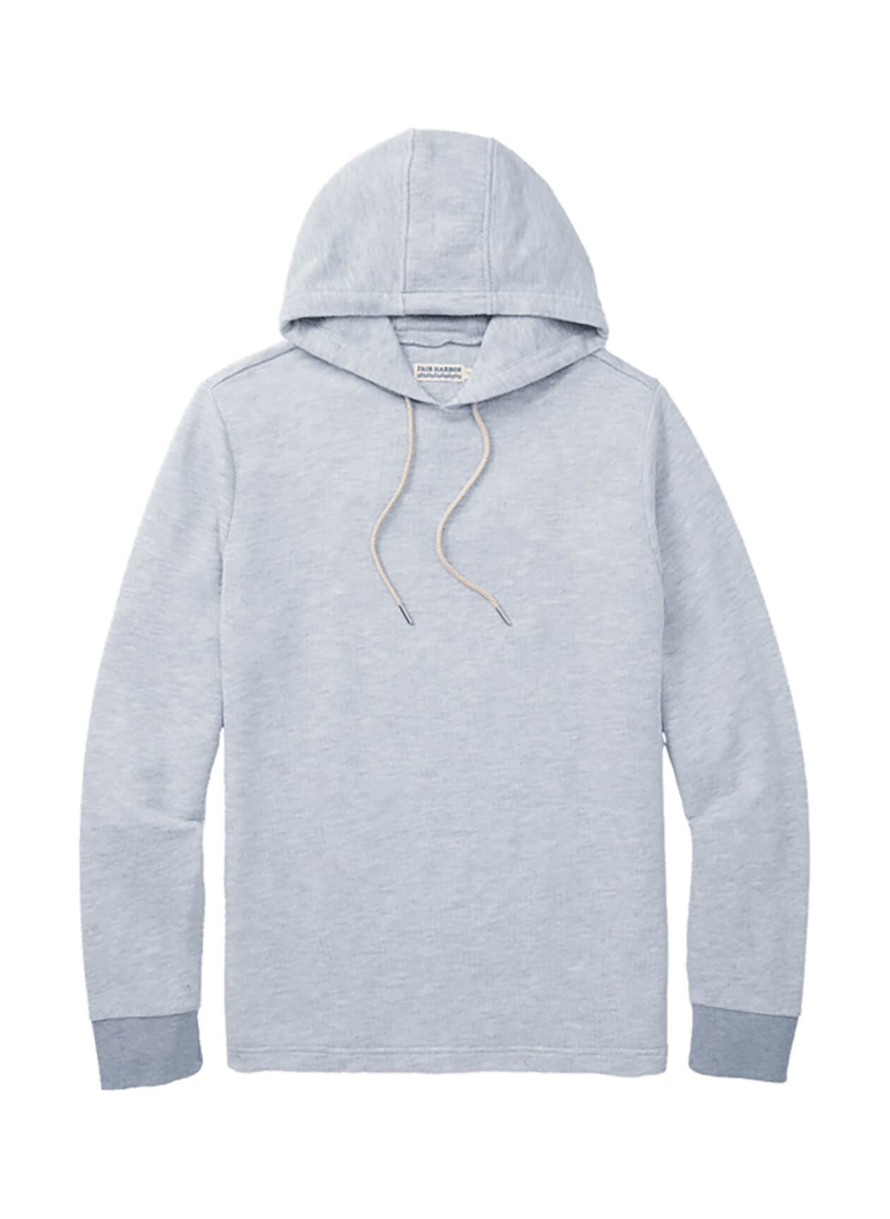Fair Harbor Men's Tailwind Hoodie - Light Grey LG