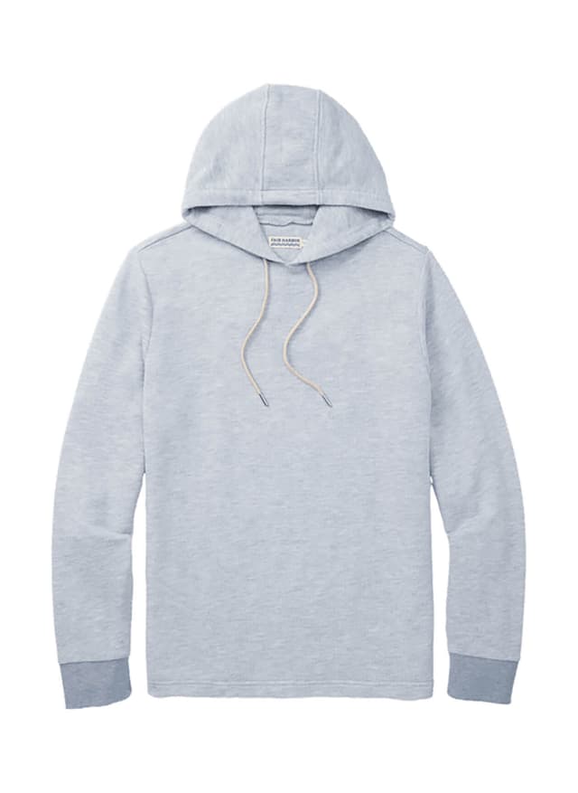 Fair Harbor Men's Tailwind Hoodie - Light Grey LG