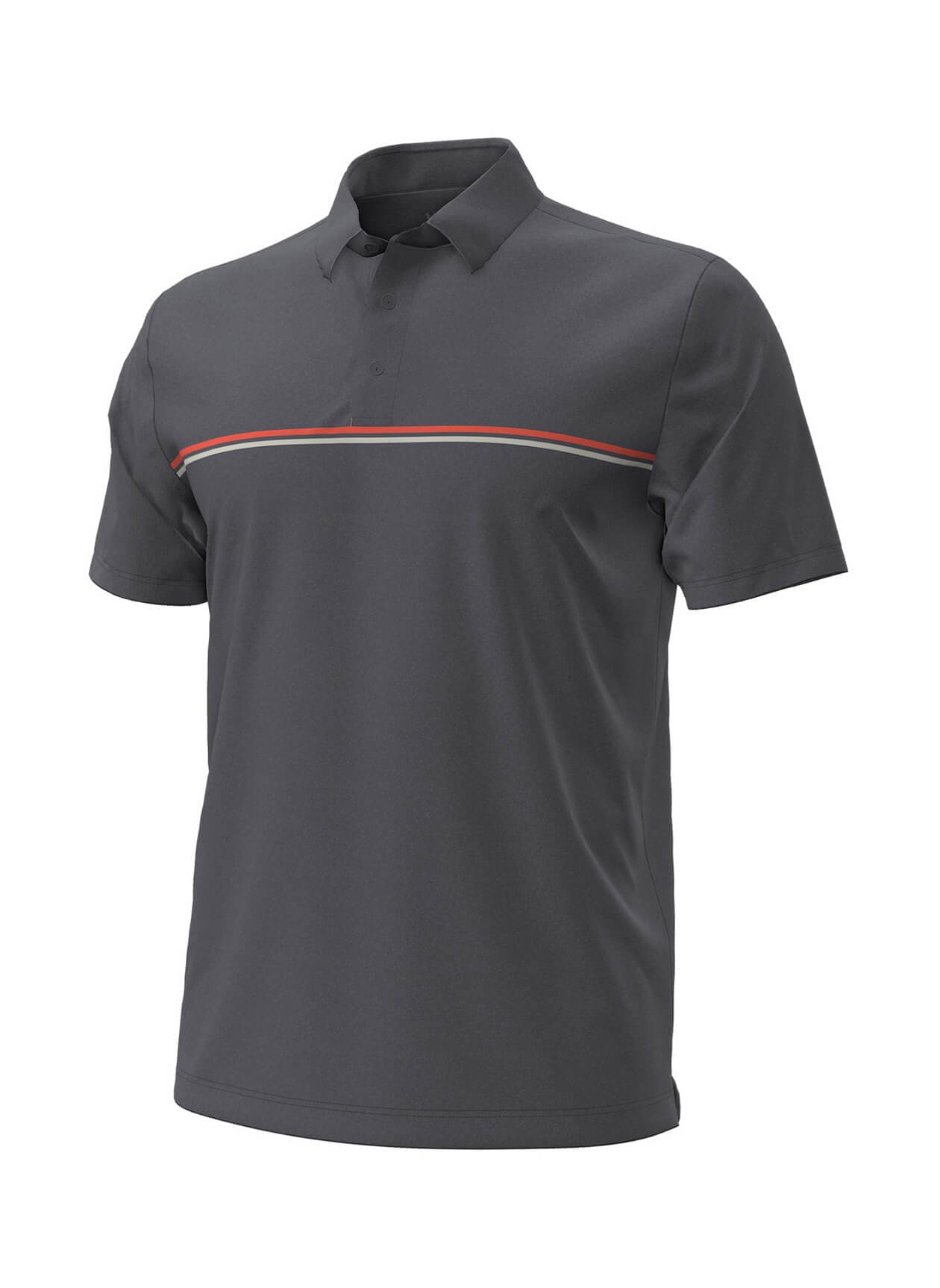 Under Armour Men's Drive Chest Stripe Polo - Castlerock (9512) 3XL