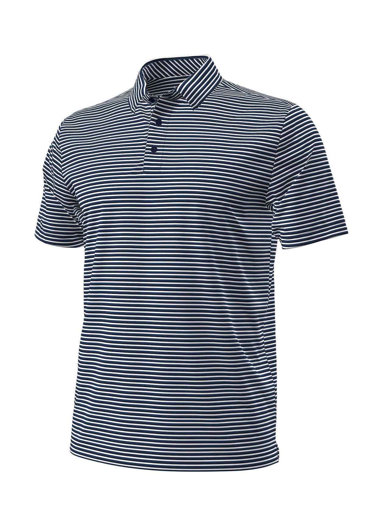 Under Armour Men's Drive Groove Stripe Polo - Navy 3XL