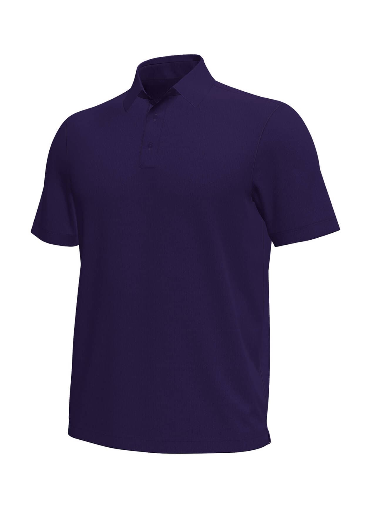Under Armour Men's Aura Solid Polo - Purple 3XL