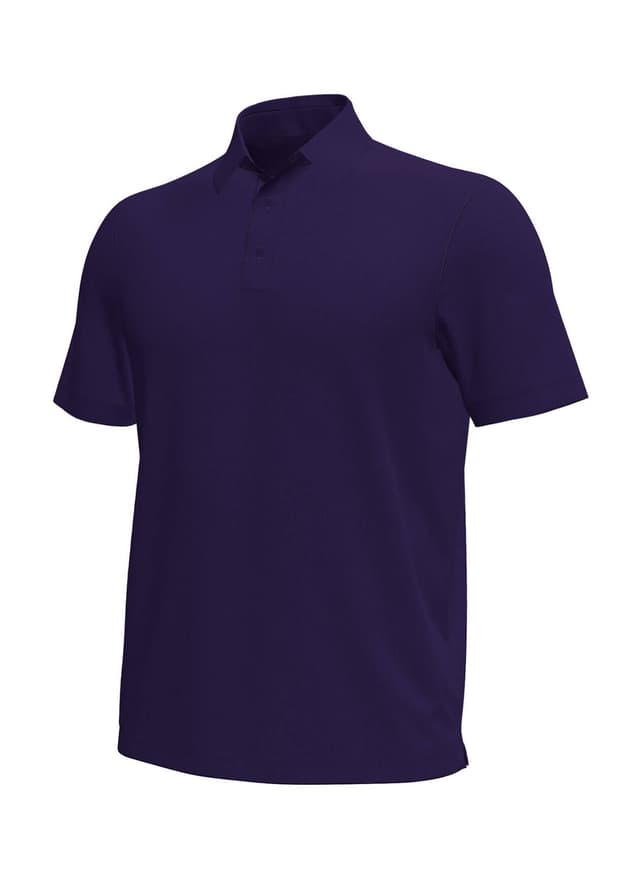 Under Armour Men's Aura Solid Polo - Purple 3XL