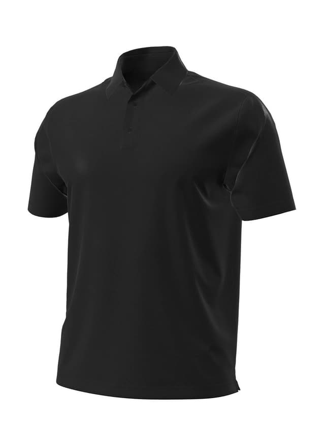 Under Armour Men's Aura Solid Polo - Black 3XL