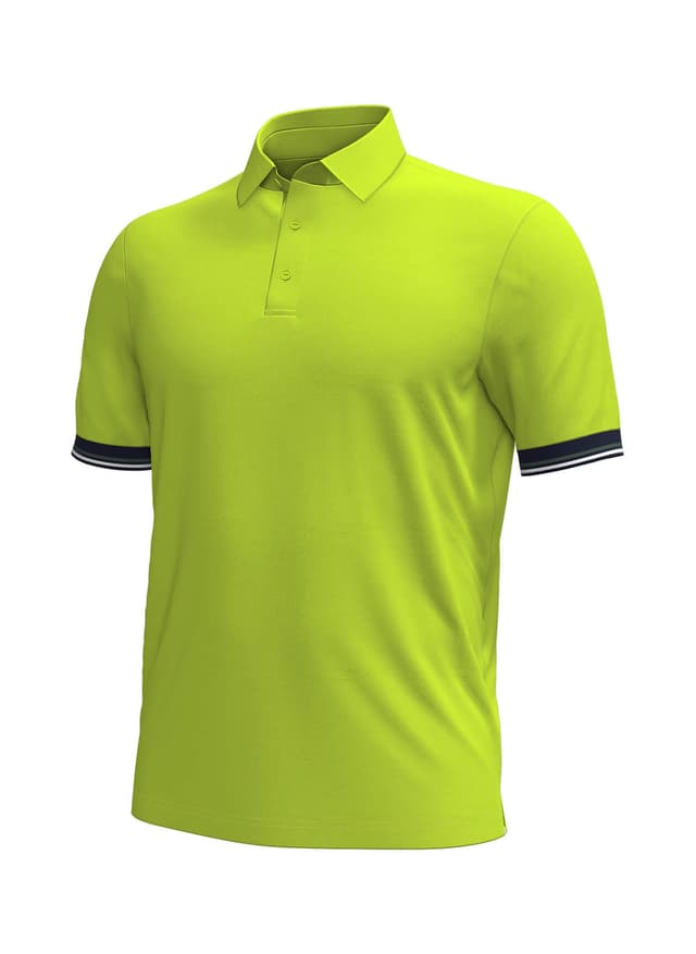 Under Armour Men's Aura Cuff Polo - Green 3XL