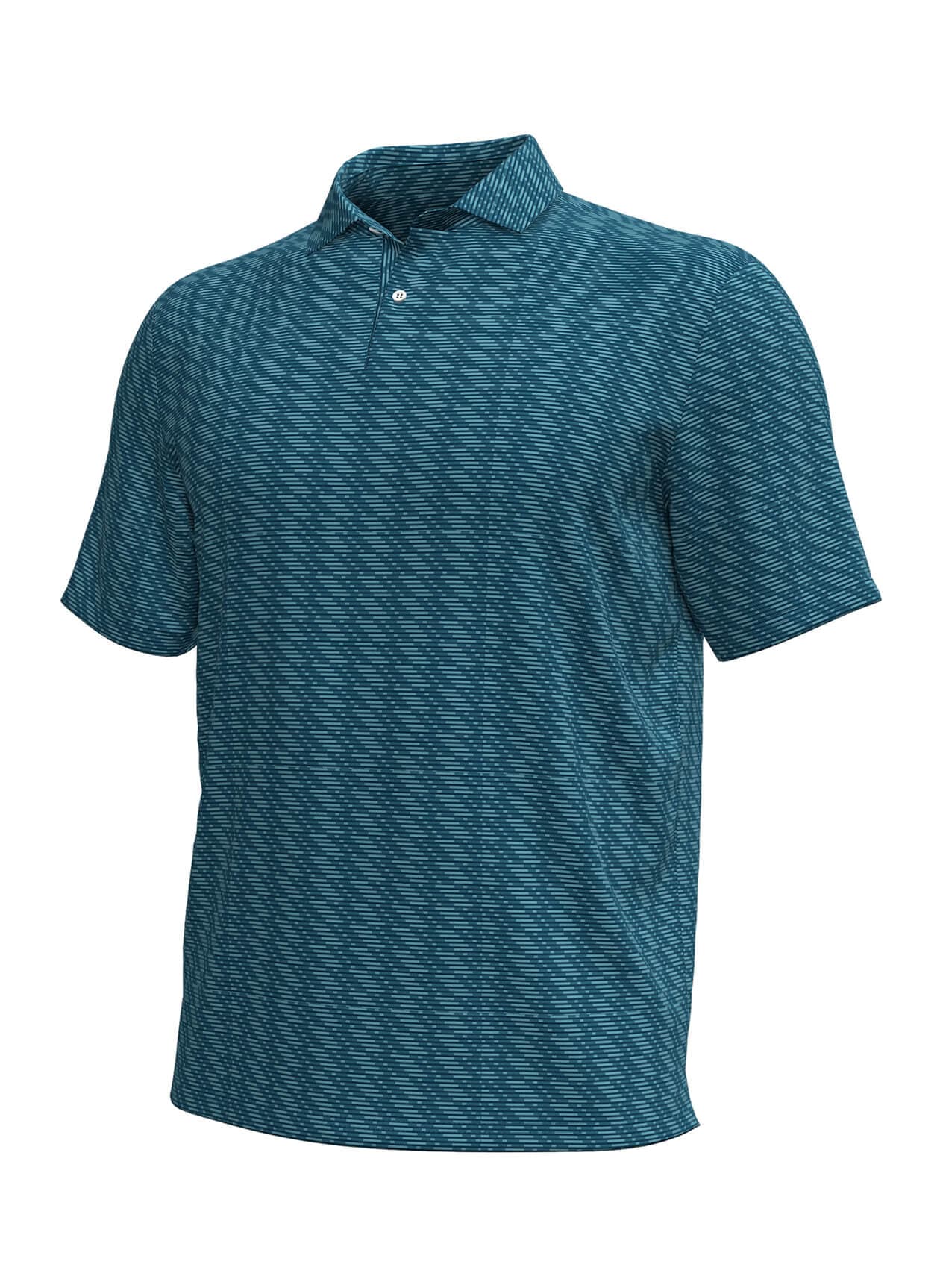 Under Armour Men's Drive Chill Dueces Polo - Blue LG