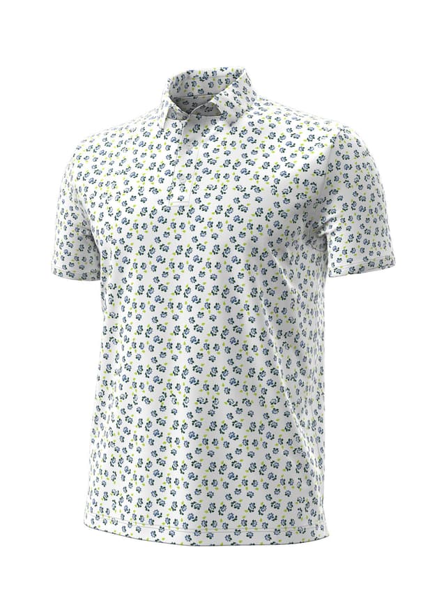 Under Armour Men's Playoff Rose Mignonette Polo - White LG