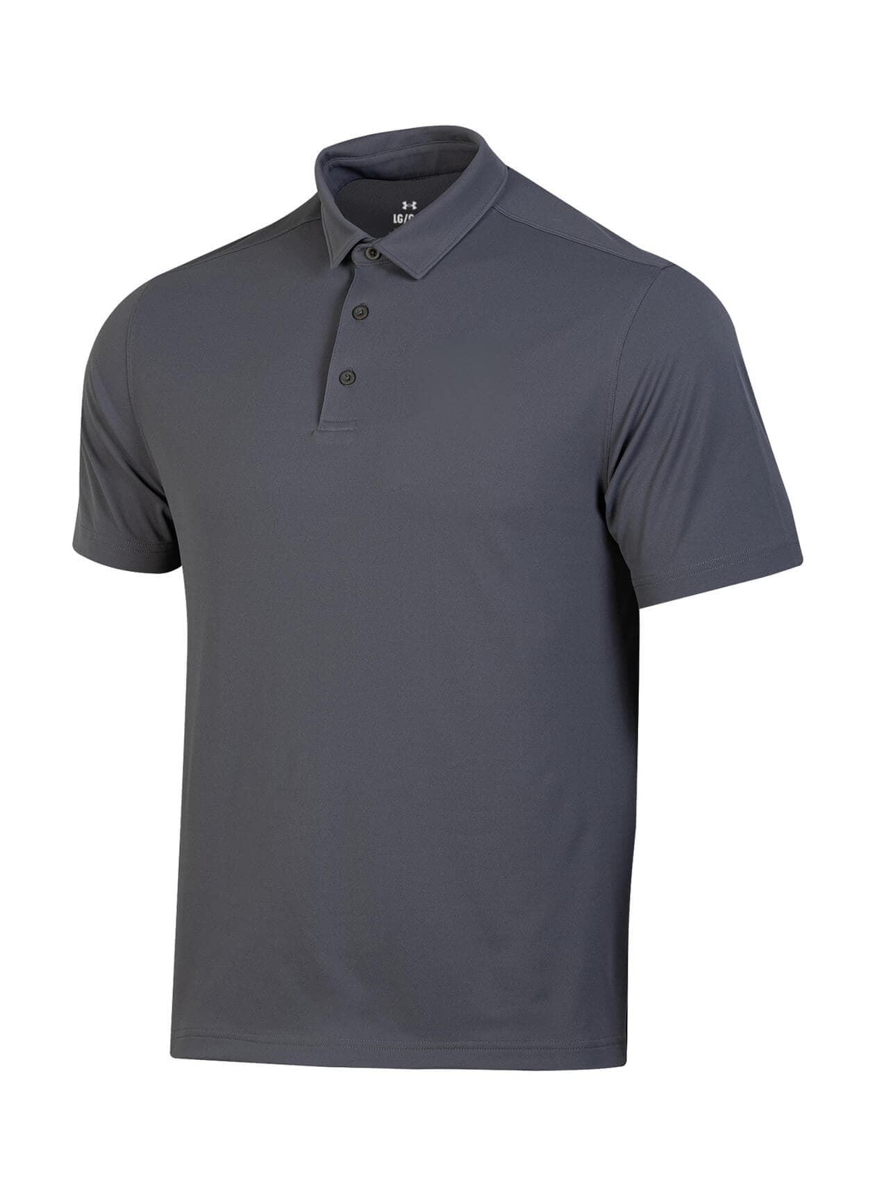 Under Armour Men's T2G Pique Polo - Dark Grey 3XL
