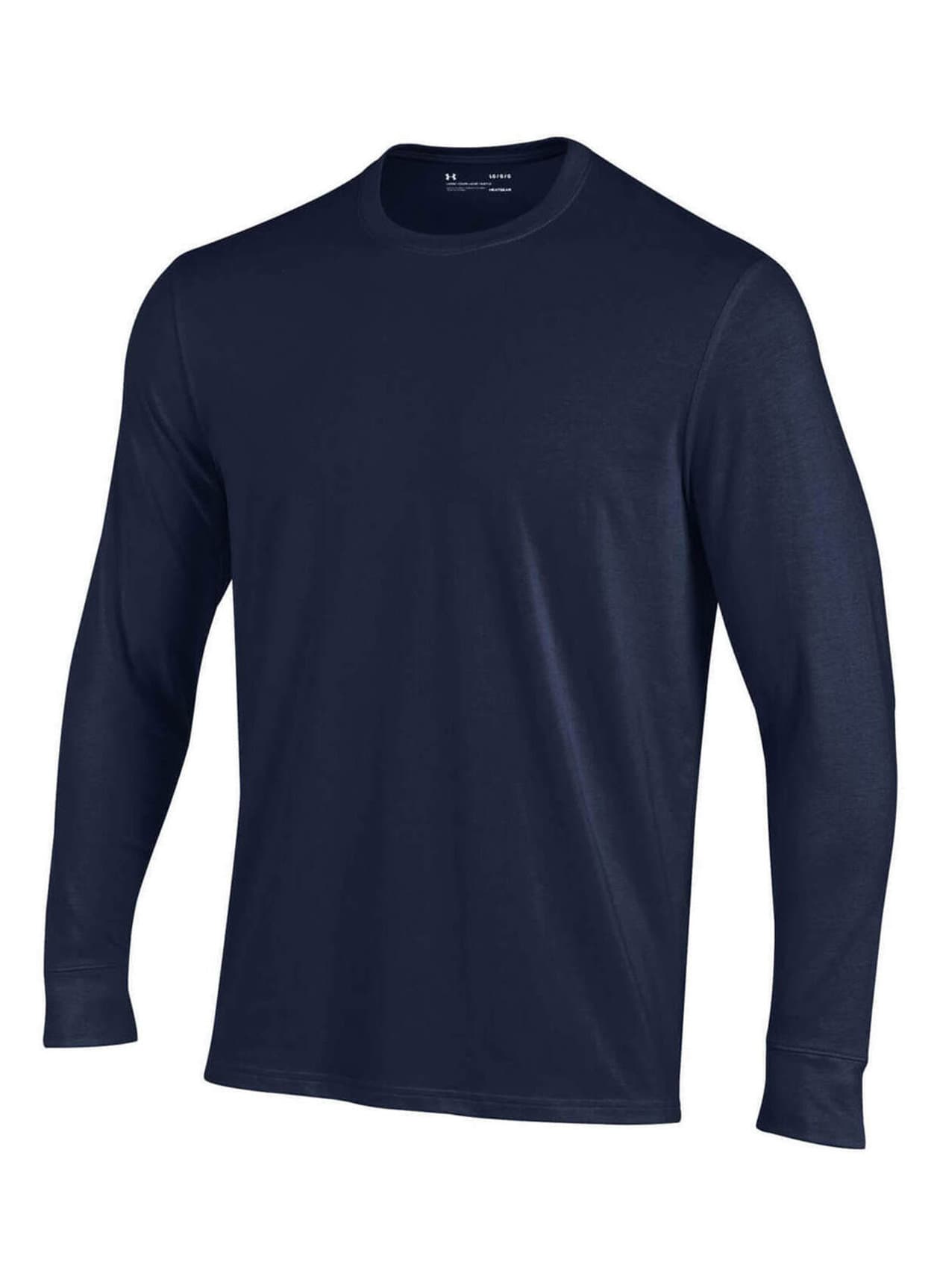 Under Armour Men's Performance Long-Sleeve Cotton T-Shirt - Navy 3XL