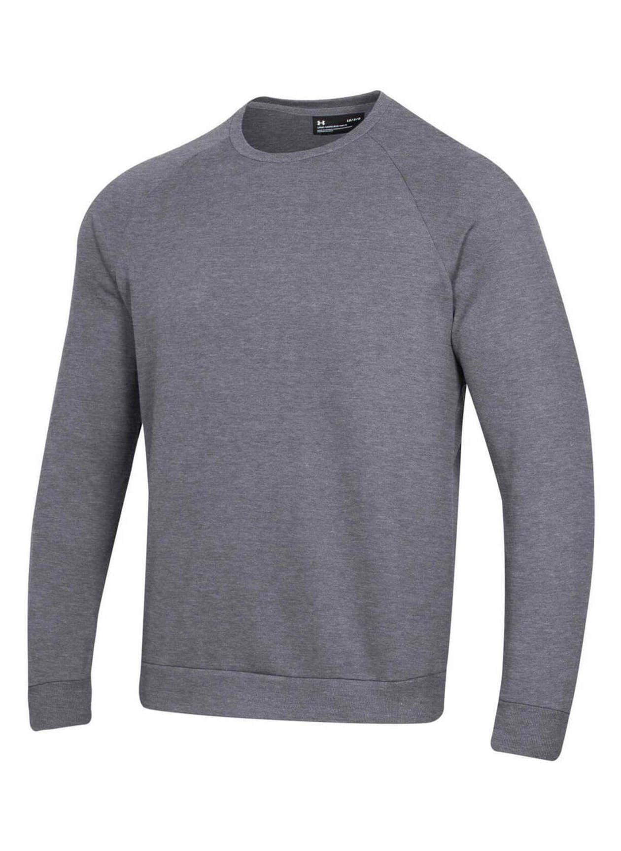 Under Armour Men's All Day Crew Sweatshirt - Carbon Heather (187H) 3XL