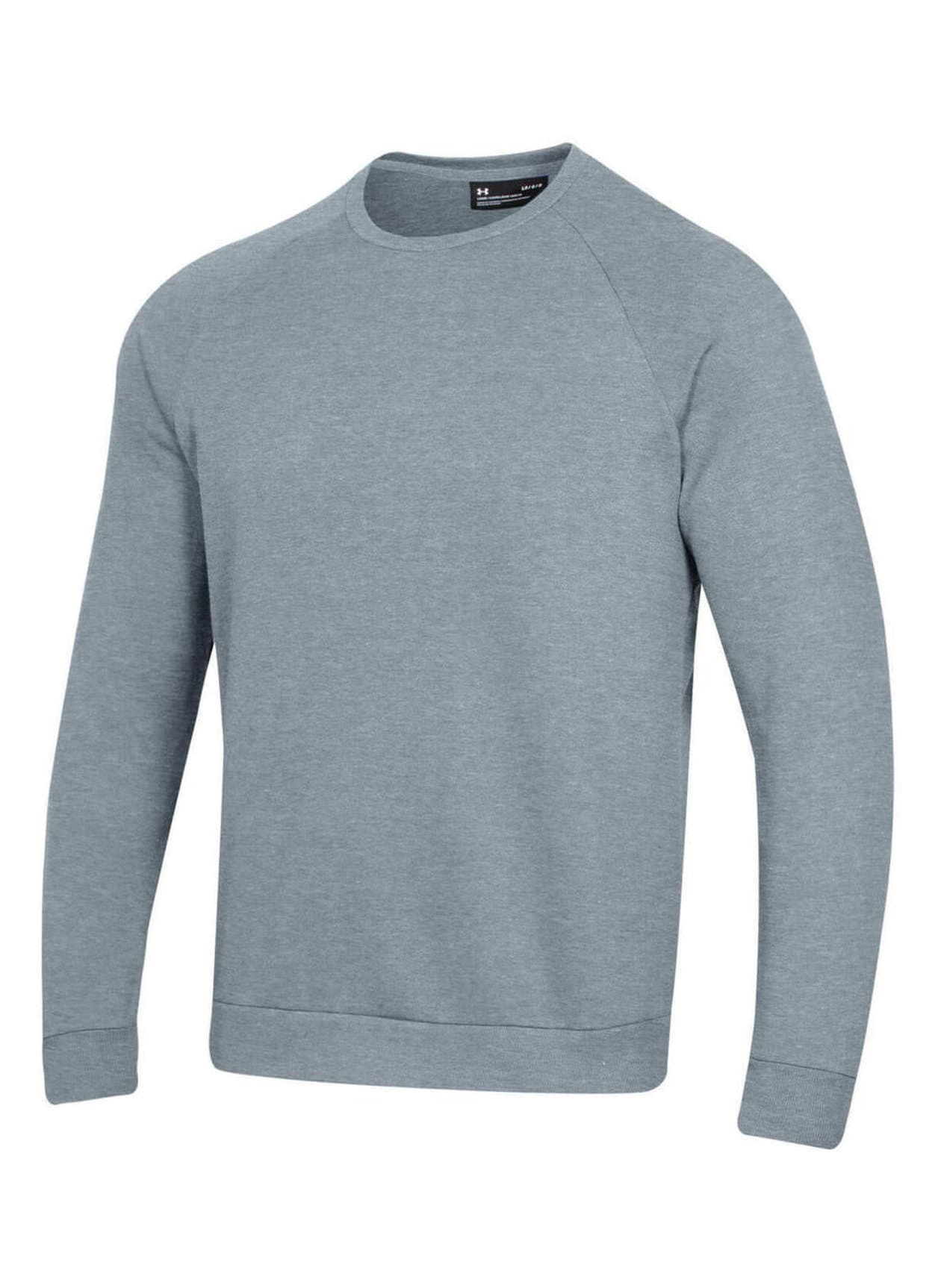 Under Armour Men's All Day Crew Sweatshirt - True Gray Heather 3XL