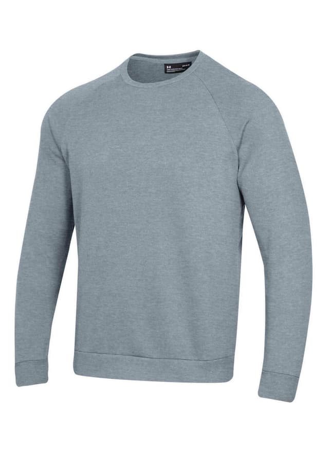 Under Armour Men's All Day Crew Sweatshirt - True Gray Heather 3XL