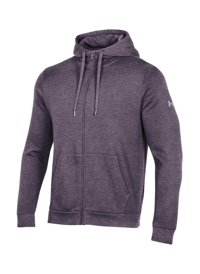 Under Armour Men's All Day Full-Zip Hoodie - Dark Grey 3XL