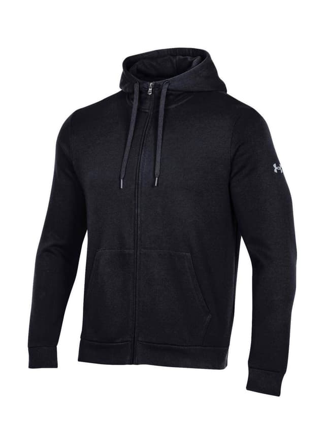 Under Armour Men's All Day Full-Zip Hoodie - Black 3XL