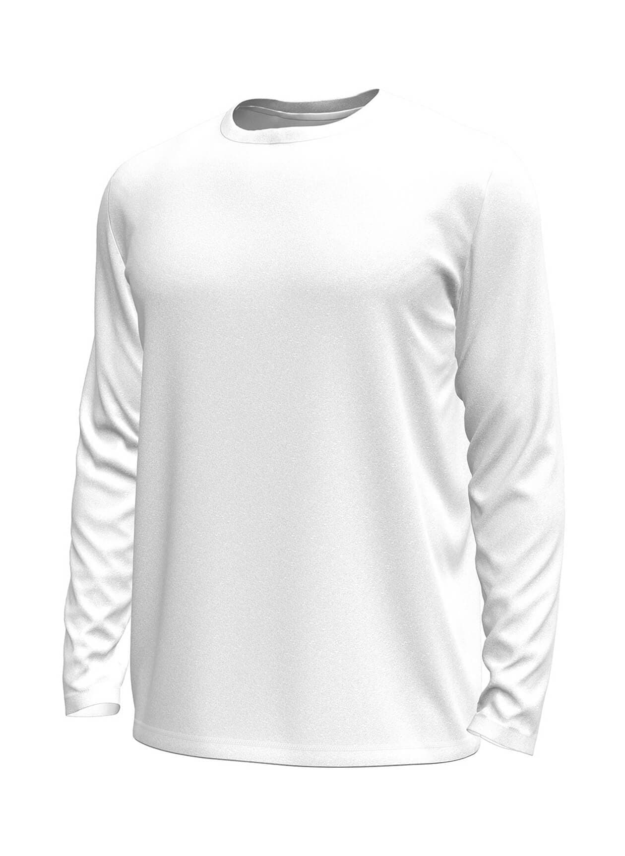 Under Armour Men's Tech Stretch Long-Sleeve T-Shirt - White 3XL