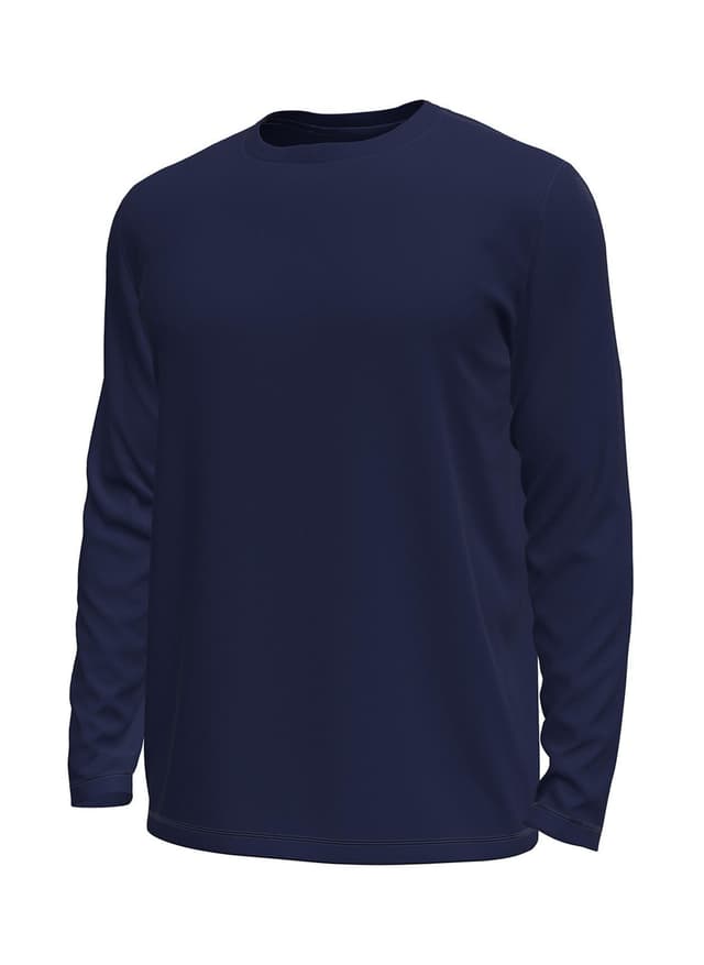 Under Armour Men's Tech Stretch Long-Sleeve T-Shirt - Navy 3XL
