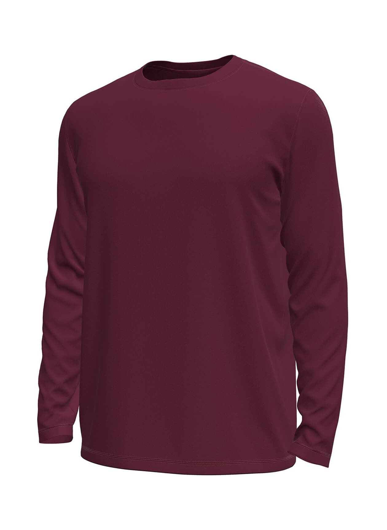 Under Armour Men's Tech Stretch Long-Sleeve T-Shirt - Maroon (580) 3XL