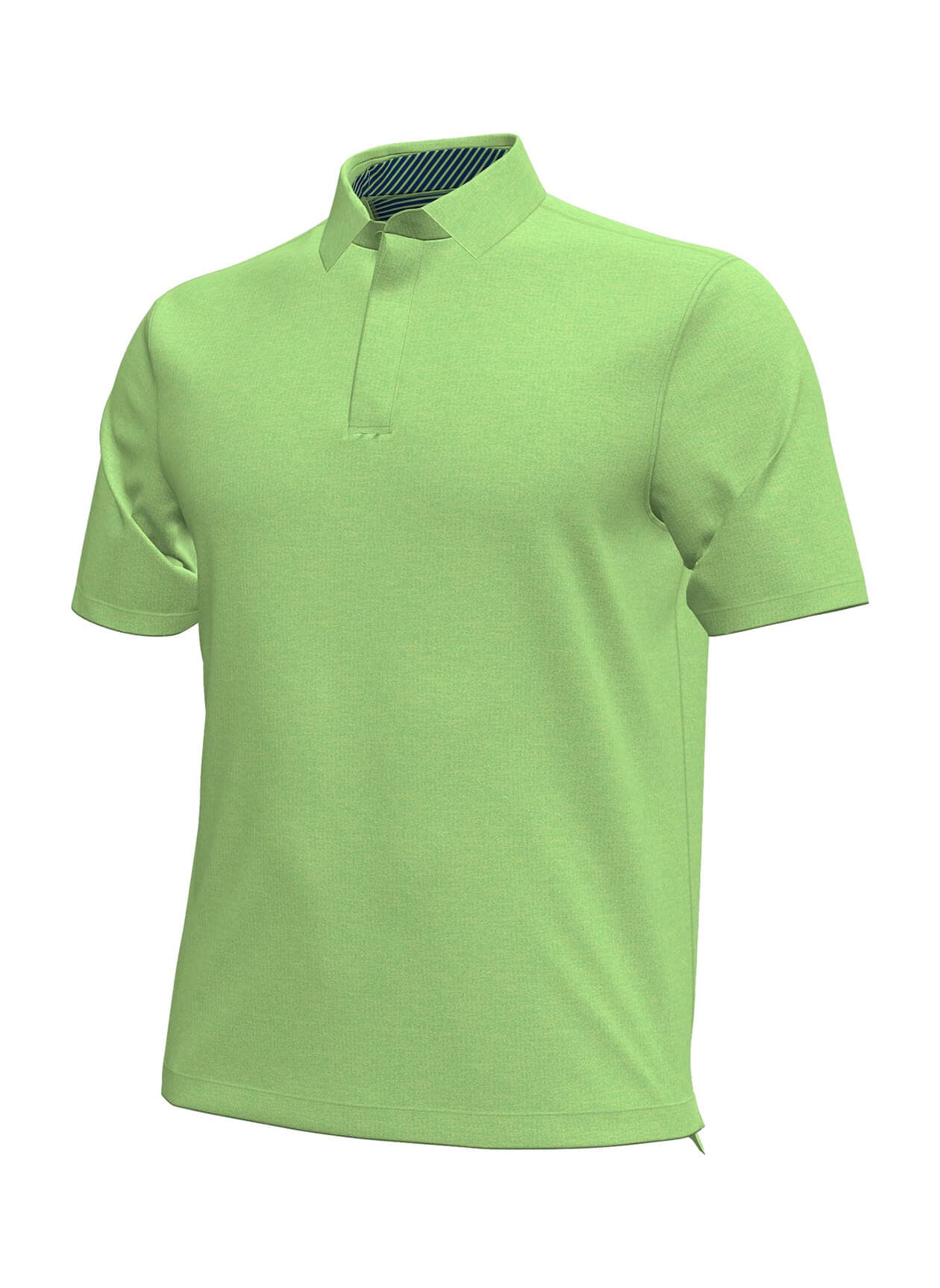 Under Armour Men's Aura Heather Polo - Lumos Lime 3XL