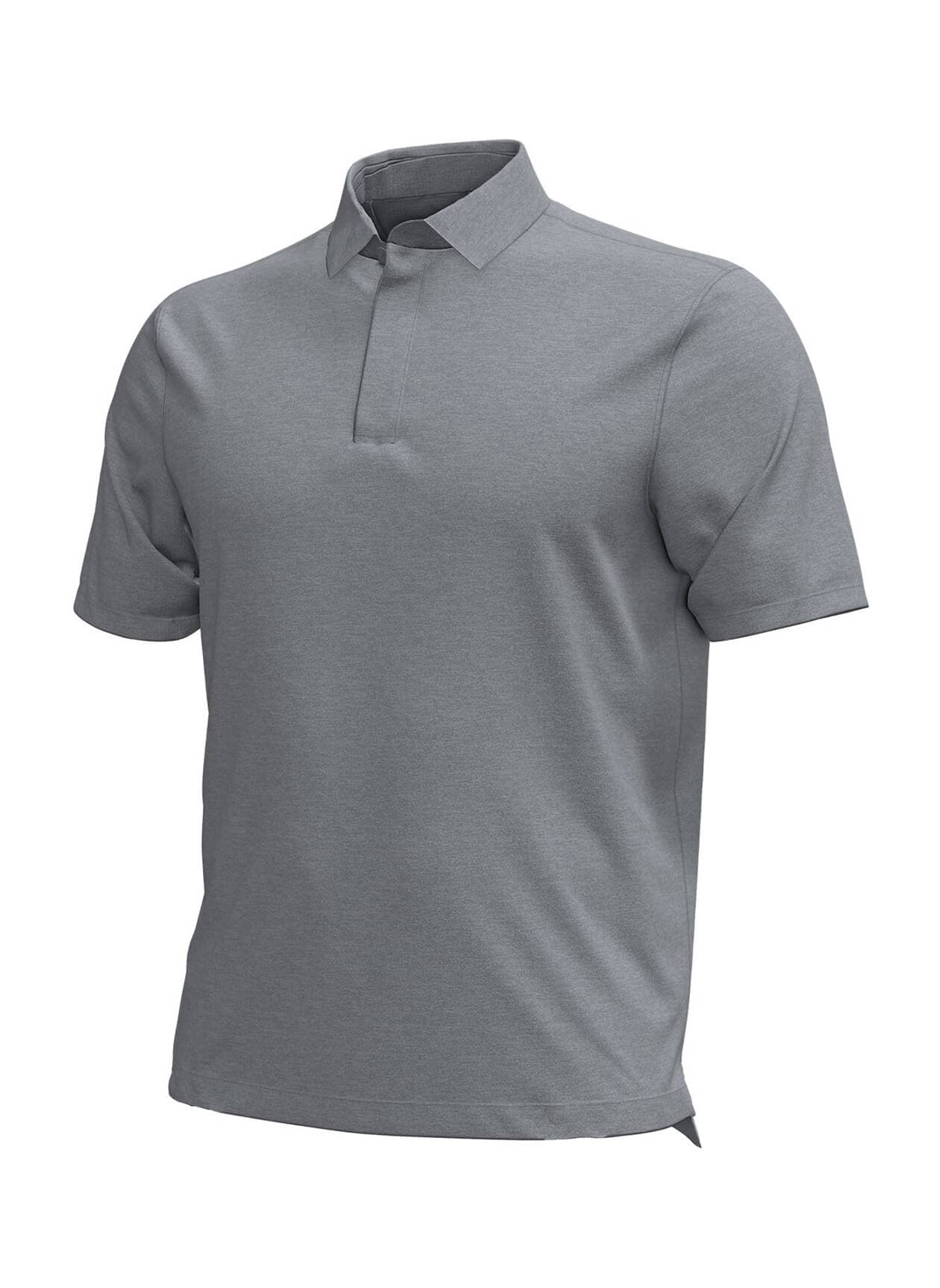 Under Armour Men's Aura Heather Polo - Steel (914) 3XL
