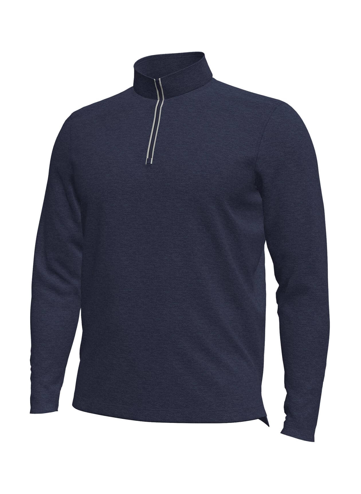 Under Armour Men's Aura Heather Quarter-Zip - Midnight Navy (190) 3XL