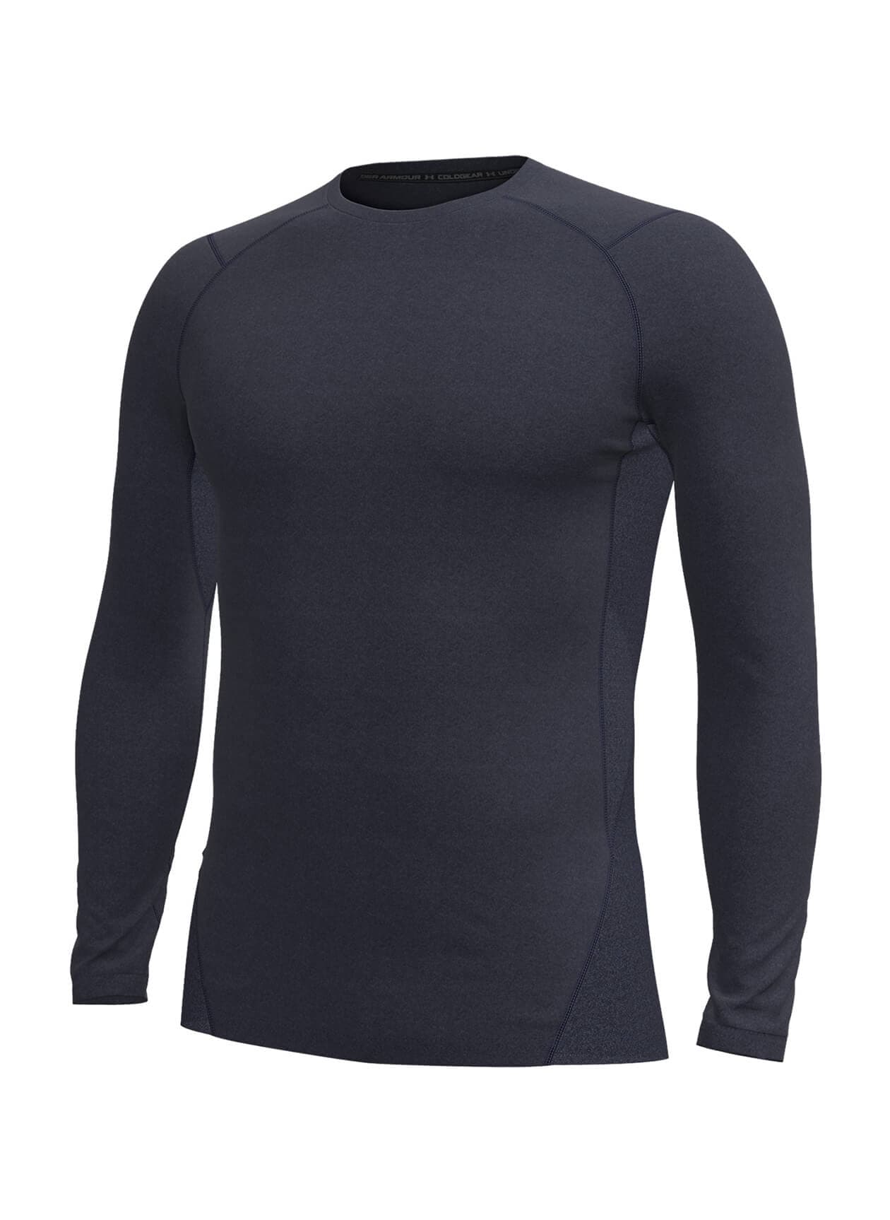 Under Armour Men's ColdGear Crewneck Sweatshirt - Navy LG