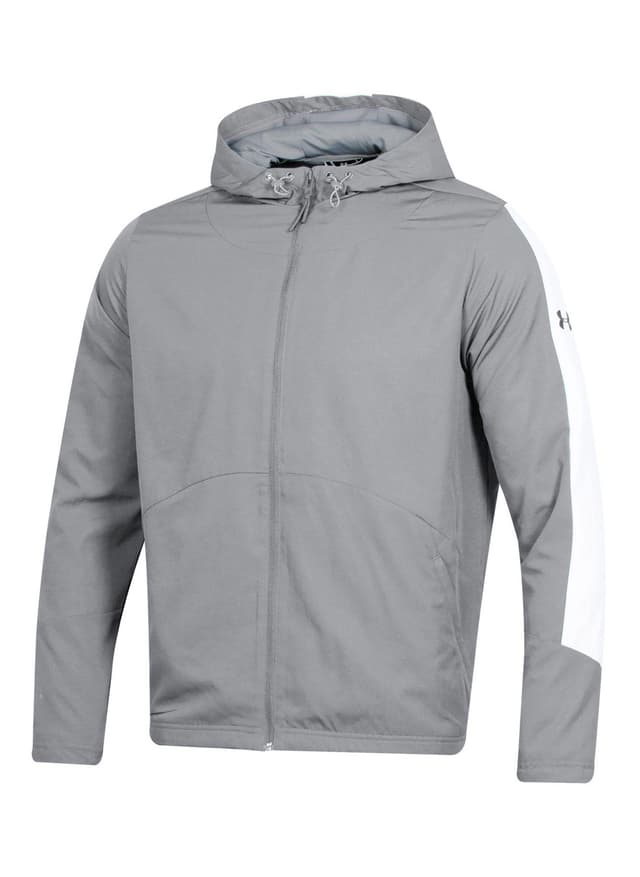 Under Armour Men's Lightweight Legacy Windbreaker - Light Grey LG