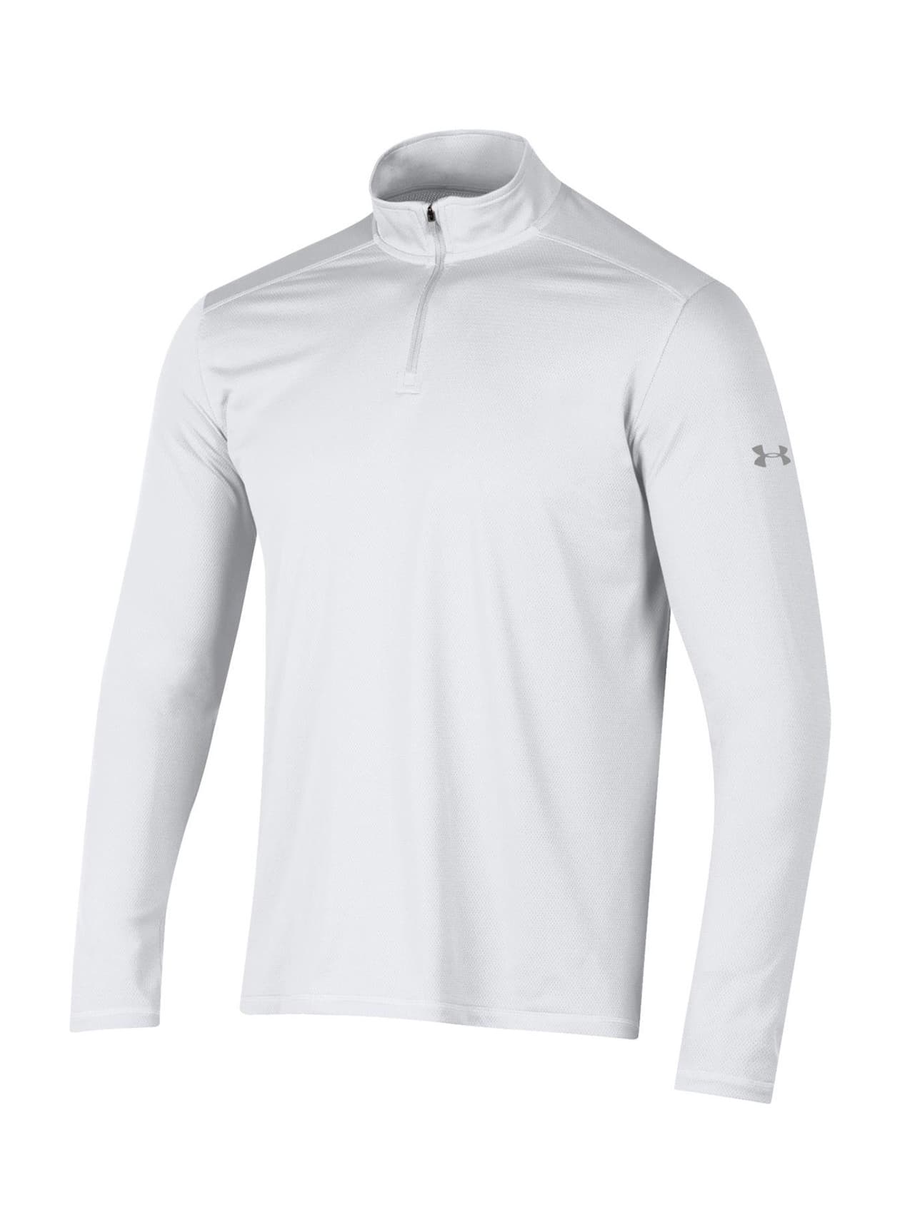 Under Armour Men's Tech Mesh Quarter-Zip - White LG