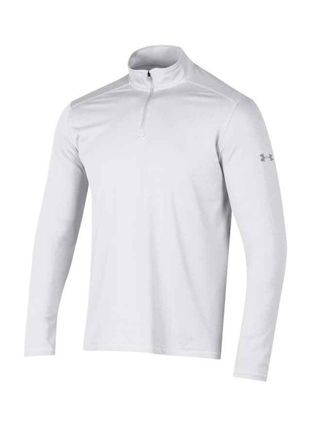 Under Armour Men's Tech Mesh Quarter-Zip - White LG