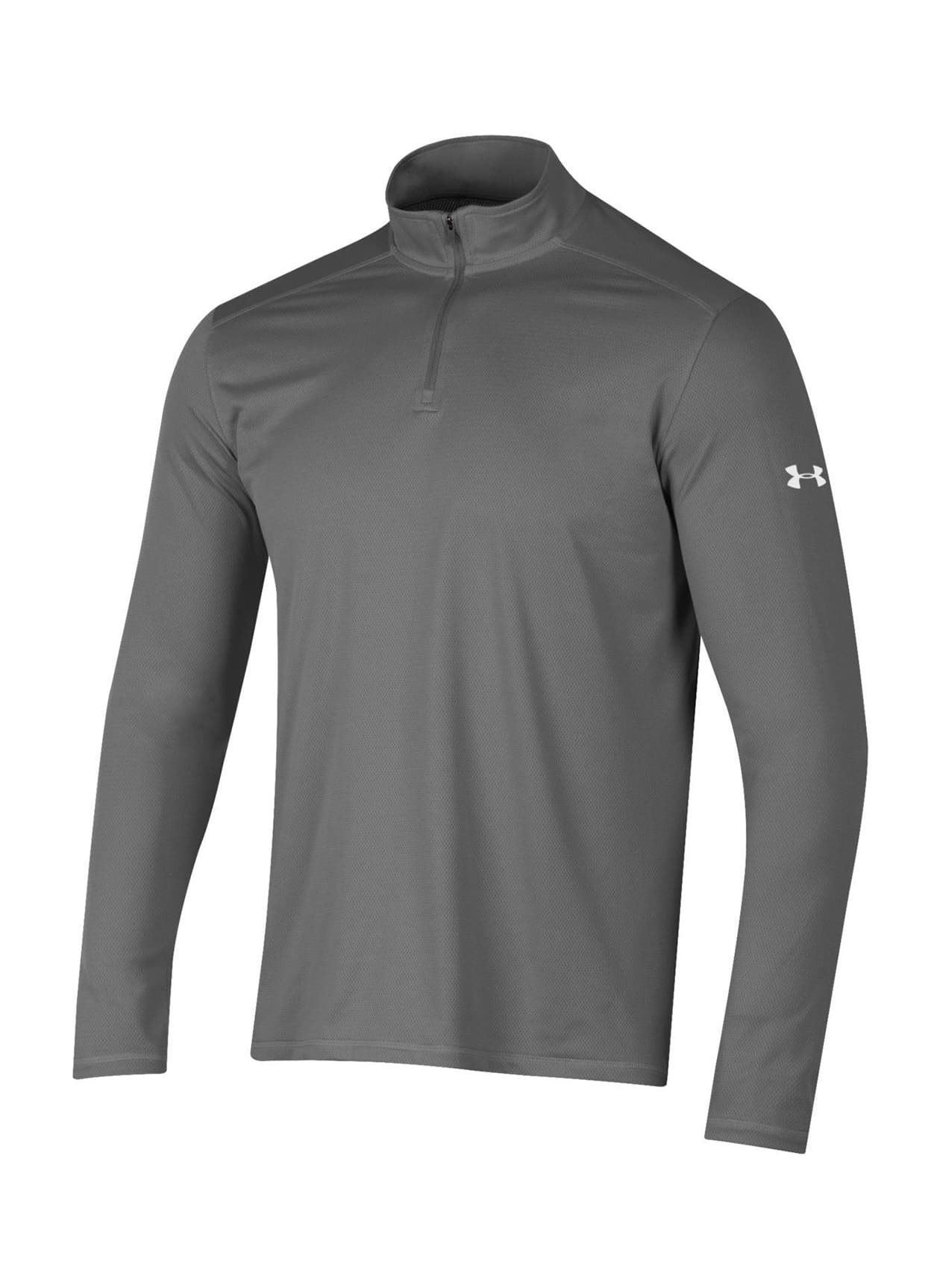 Under Armour Men's Tech Mesh Quarter-Zip - Dark Grey LG