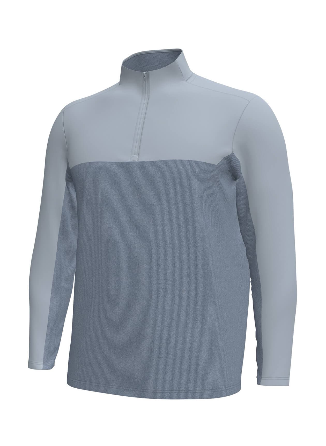 Under Armour Men's Drive Storm Jacquard Quarter-Zip - Blue Fog (A124) LG