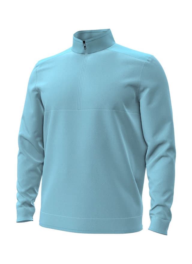 Under Armour Men's Fairway Sweater Fleece Quarter-Zip - Cyan 3XL