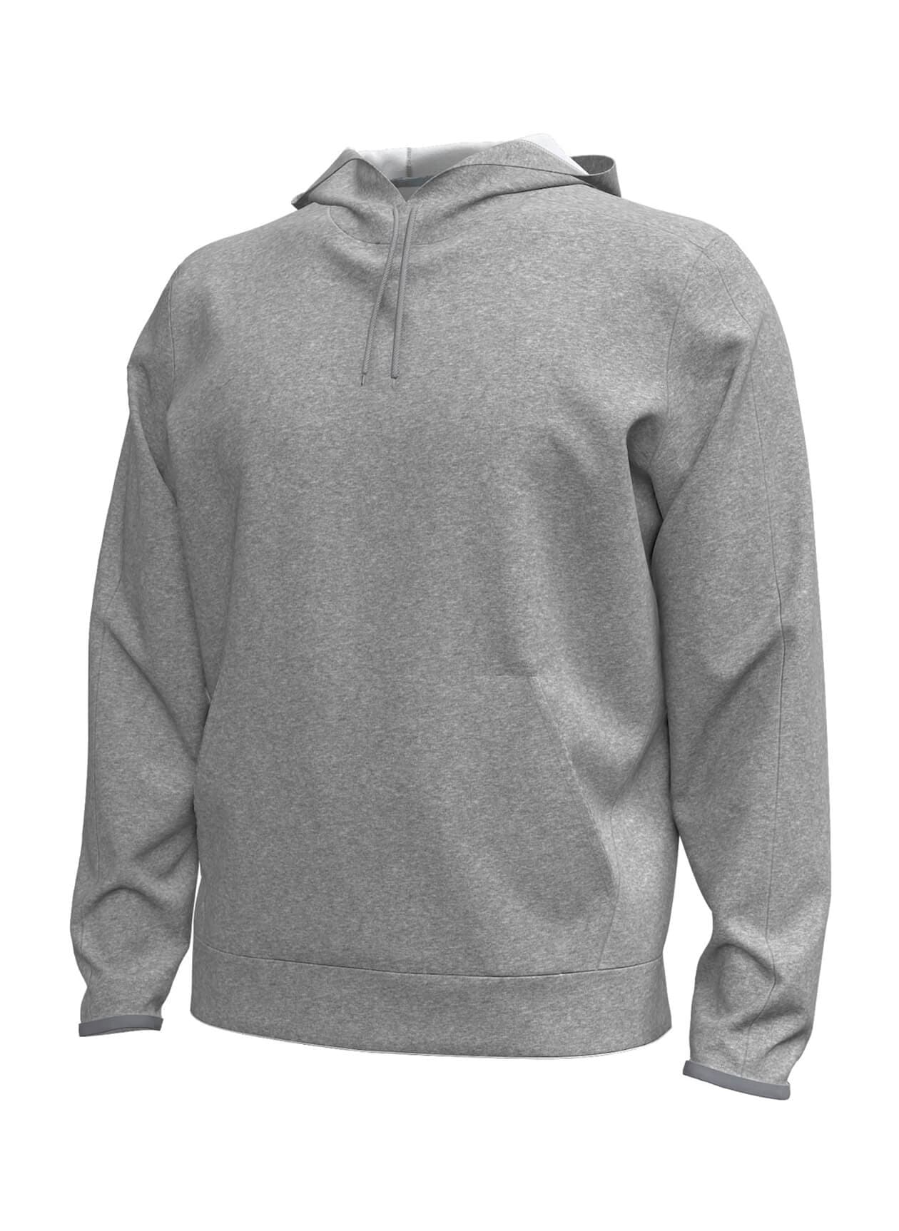 Under Armour Men's Fleece Armour Hoodie - Light Grey 3XL