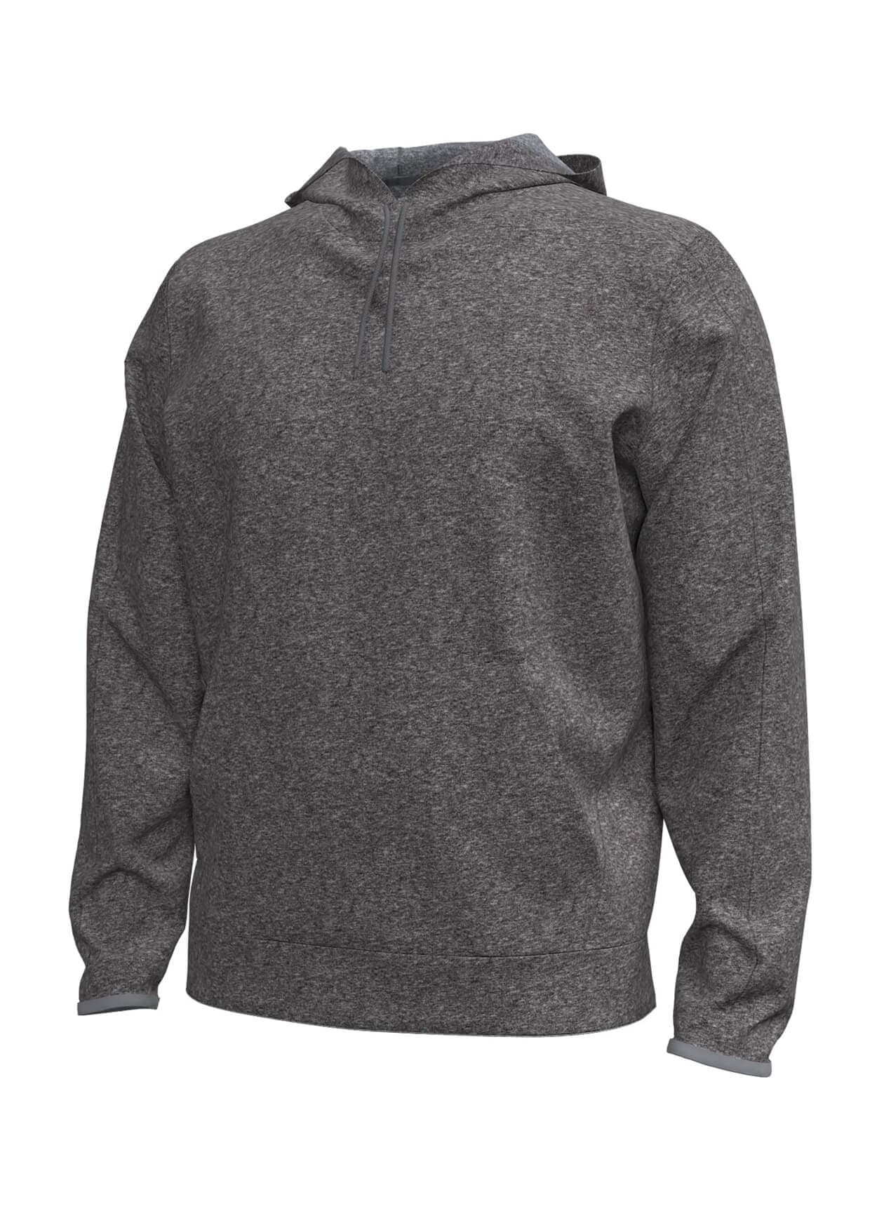Under Armour Men's Fleece Armour Hoodie - Dark Grey 3XL
