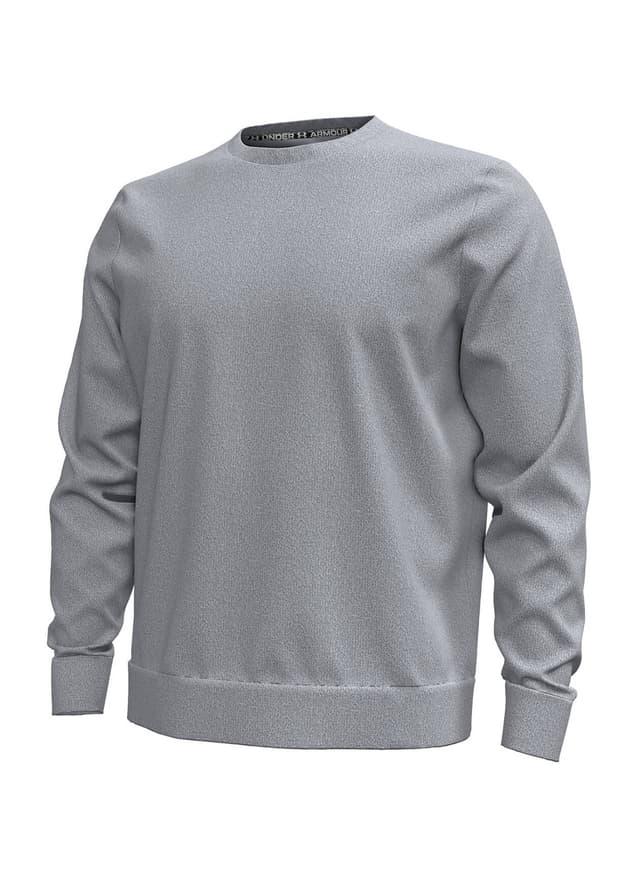Under Armour Men's Unstoppable Fleece Crewneck Sweatshirt - Light Grey 3XL