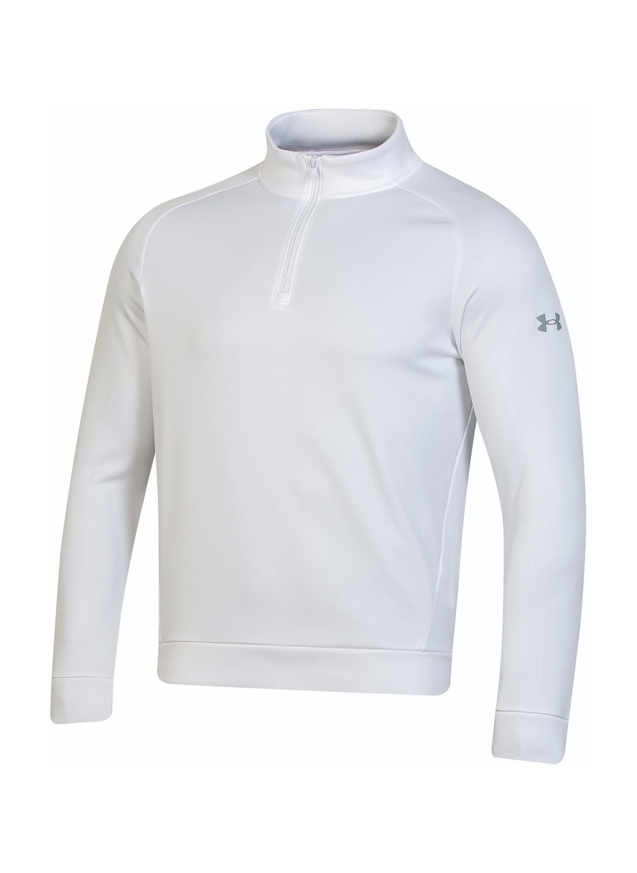 Under Armour Men's Armour Fleece Half-Zip - White LG