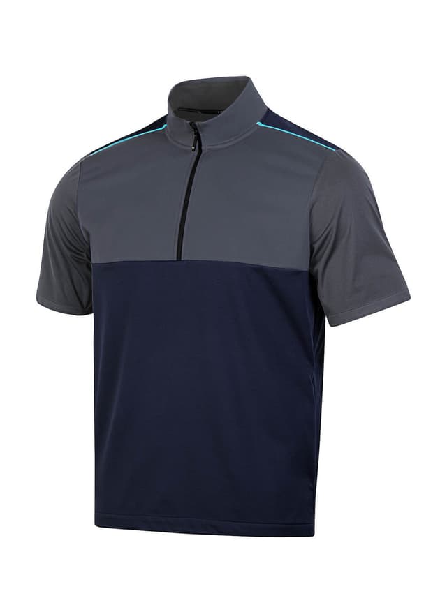 Under Armour Men's Drive Storm Wind Half-Sleeve - Navy 3XL