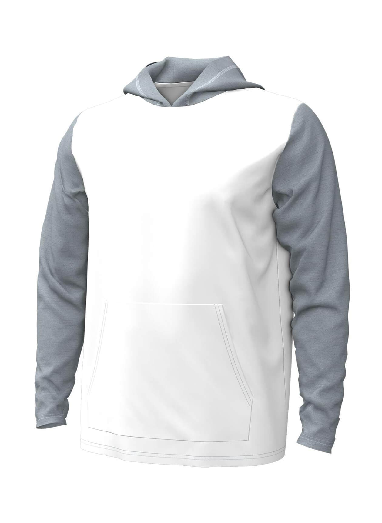 Under Armour Men's All Day Lightweight Hoodie - White LG
