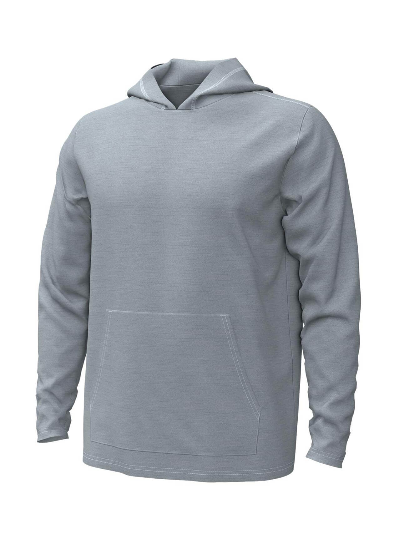 Under Armour Men's All Day Lightweight Hoodie - Light Grey LG