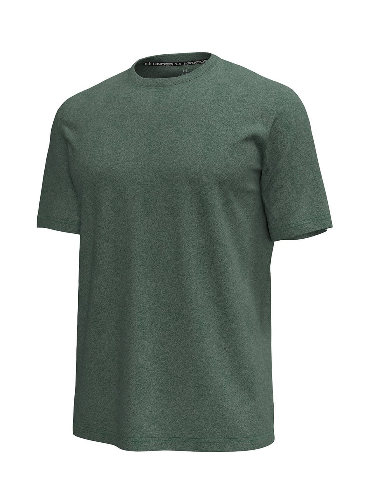 Under Armour Men's Icon Short Sleeve T-Shirt - Forest Green Novelty 3XL