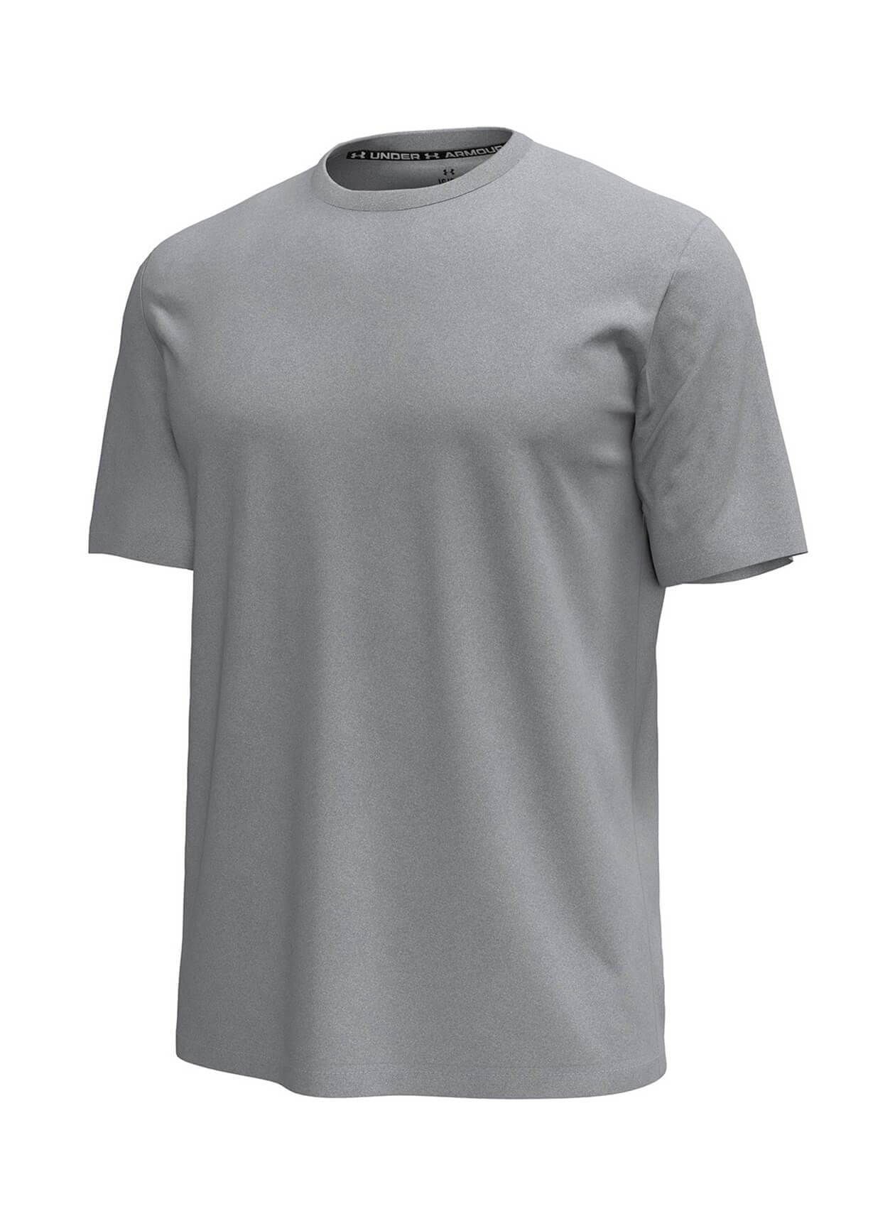 Under Armour Men's Icon Short Sleeve T-Shirt - Light Grey 3XL