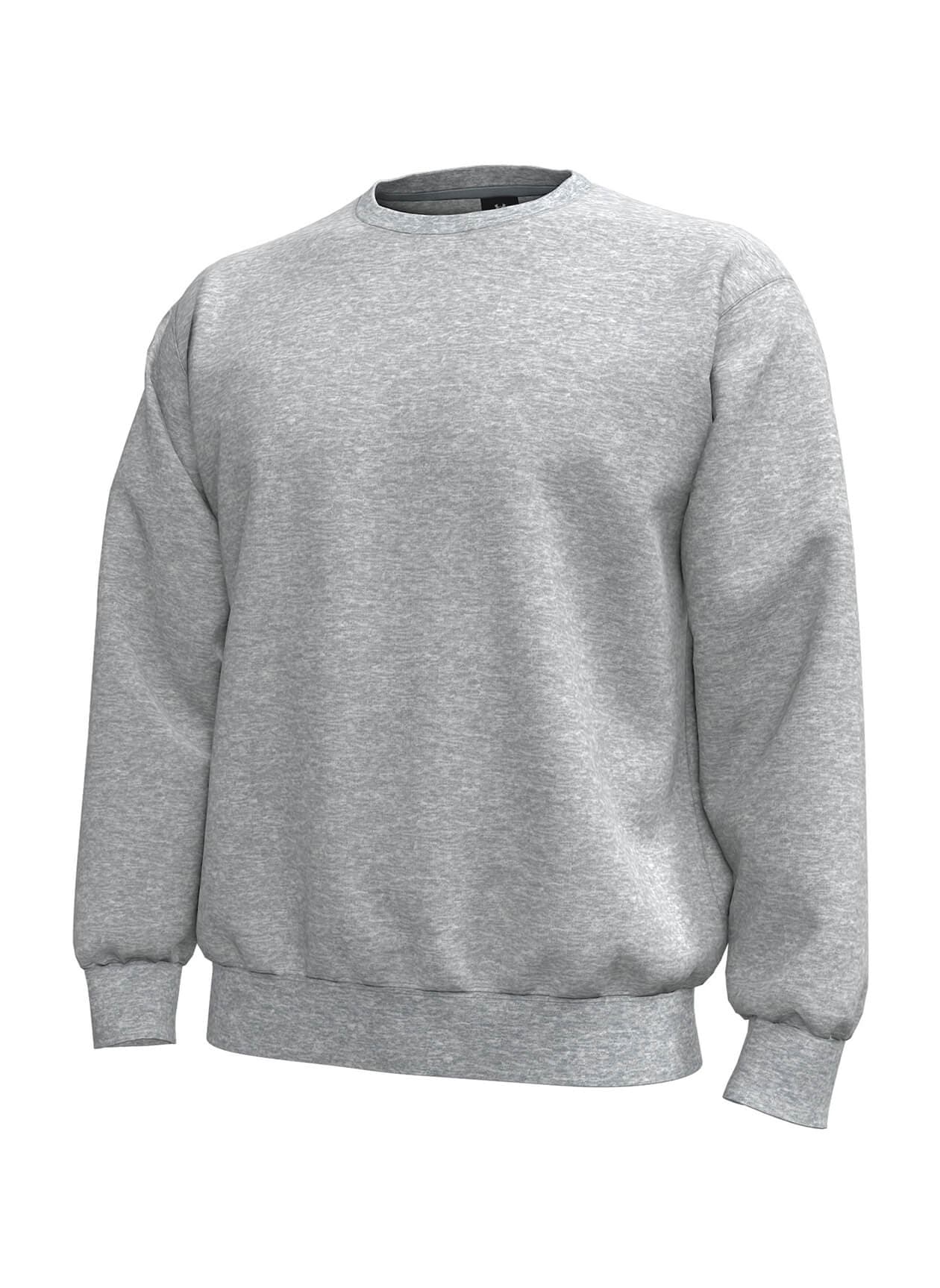 Under Armour Men's Icon Fleece Sweatshirt - Steel Heather (91H) 3XL
