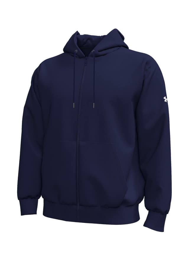 Under Armour Men's Icon Fleece Full-Zip Sweatshirt - Navy 3XL