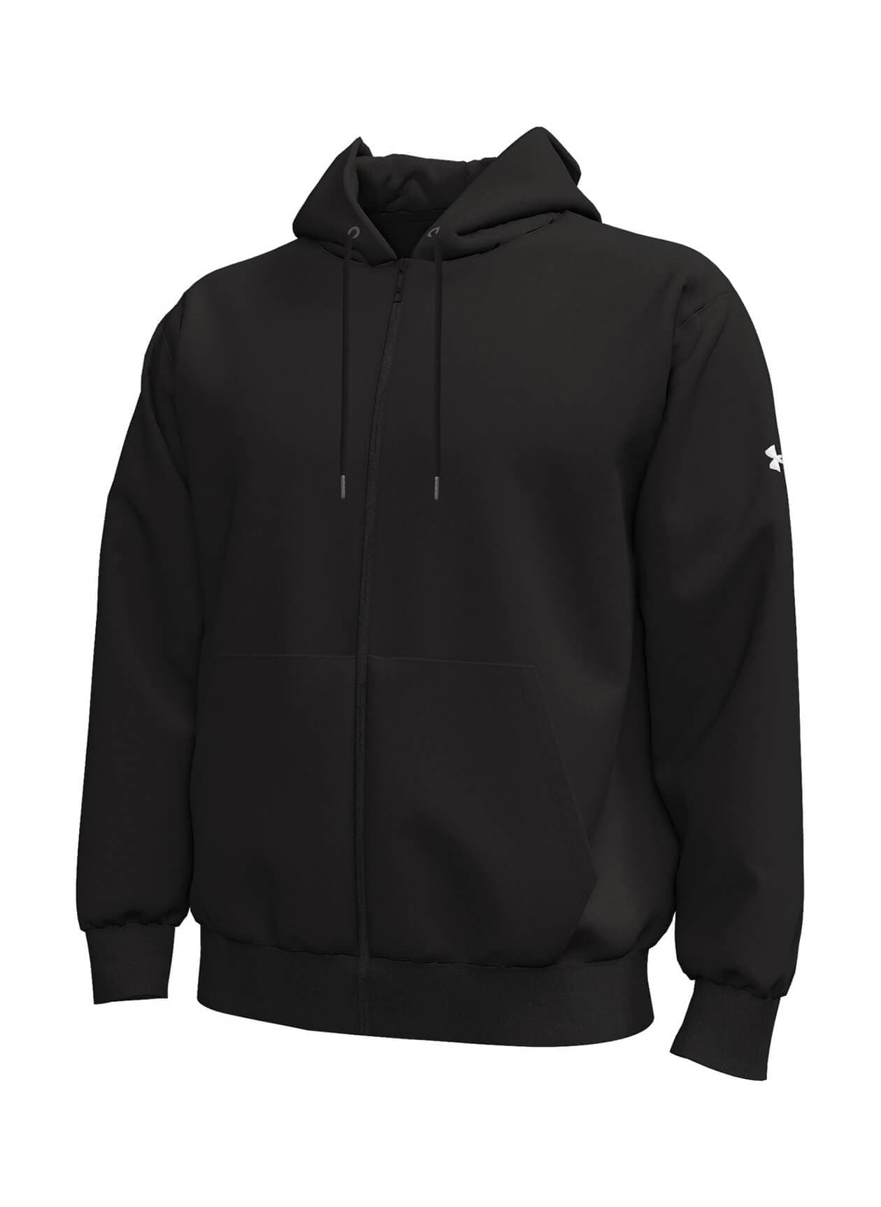 Under Armour Men's Icon Fleece Full-Zip Sweatshirt - Black 3XL