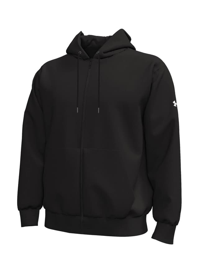 Under Armour Men's Icon Fleece Full-Zip Sweatshirt - Black 3XL