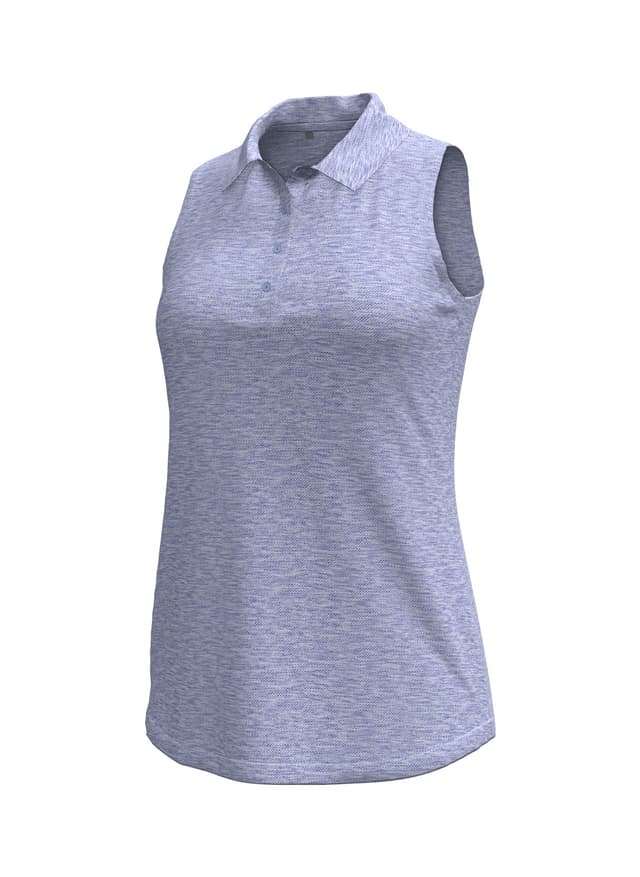 Under Armour Women's Playoff Sleeveless Polo - Purple LG